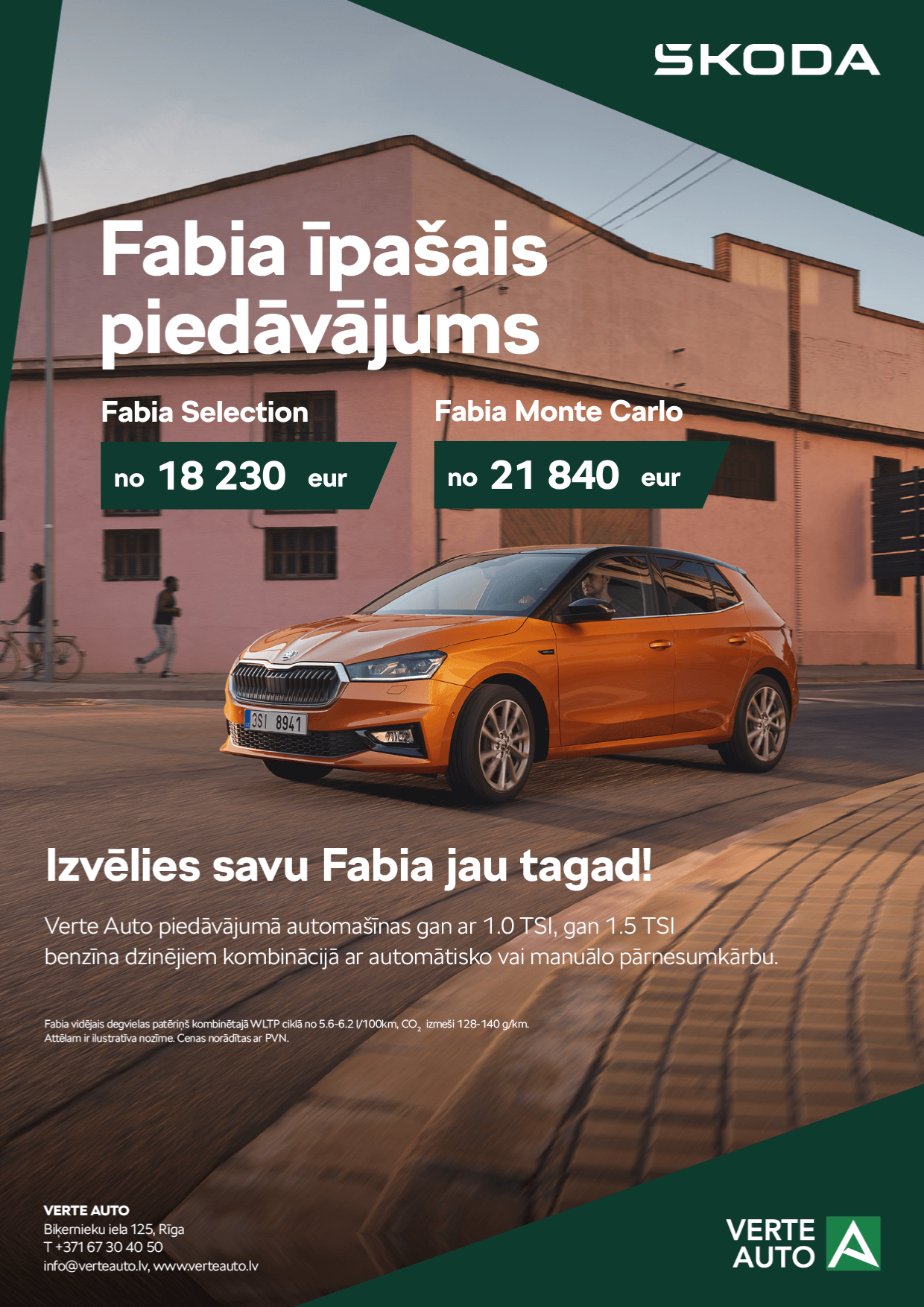 Škoda Fabia Verte Auto