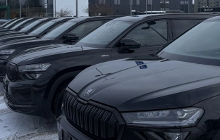 Verte Auto papildina "Binders" autoparku ar 16 jaunām Škoda automašīnām