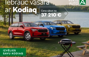 Iebrauc vasarā ar Škoda Kodiaq!