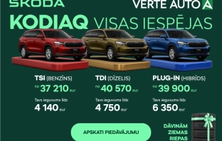Škoda Kodiaq - visas iespējas