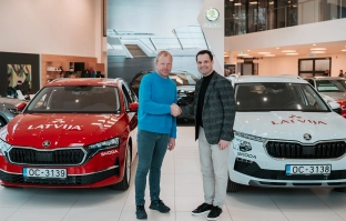 Škoda auto dīleris “VERTE AUTO” kļūst par Latvijas Riteņbraukšanas oficiālo auto partneri