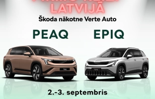 Tikai divas dienas - PEAQ un EPIQ Verte Auto salonā!