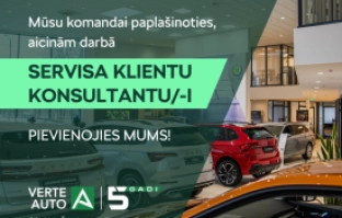 Servisa klientu konsultants/-e