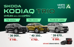 Verte Auto Kodiaq Trio piedāvājums