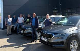 Jaunus Škoda Karoq saņem SIA FLORABALT